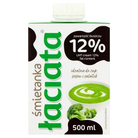 ŁACIATA UHT-CREME 12 % 500 ML 4 STÜCK