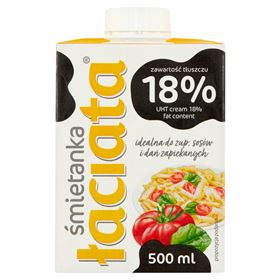 ŁACIATA UHT-CREME 18 % 500 ML