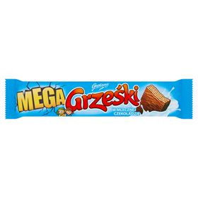 GRZEŚSKI MEGA WAFFEL s kakaovou smetanou v mléčné čokoládě 48 g