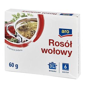 ARO BEEF BROTH 60 G 12 PCS