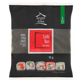 HOUSE OF ASIA NORI LISTY MOŘSKÉ ŘASY 15 G 6 KS 20 KS