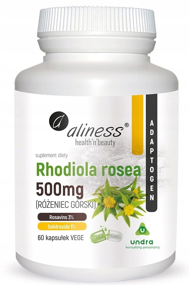 Rhodiola rosea-अर्क 500 MG 100 कैप्सूल ALINESS