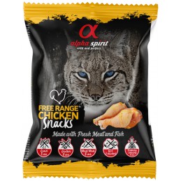 Cubetti snack per gatti Pollo [J22 1] 50g - ALPHA SPIRIT