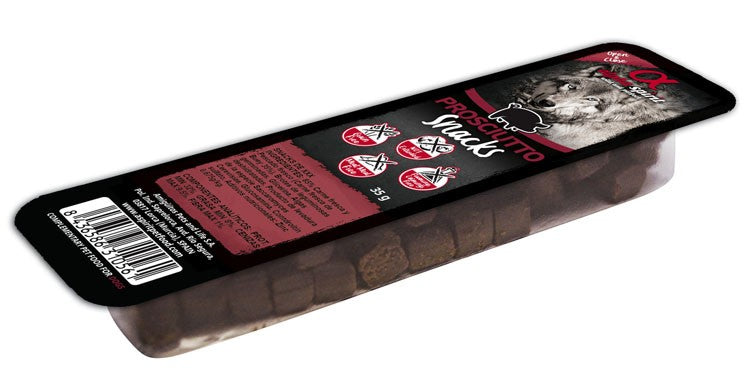 Kiub snek untuk anjing Prosciutto [J17 2] 35g - ALPHA SPIRIT