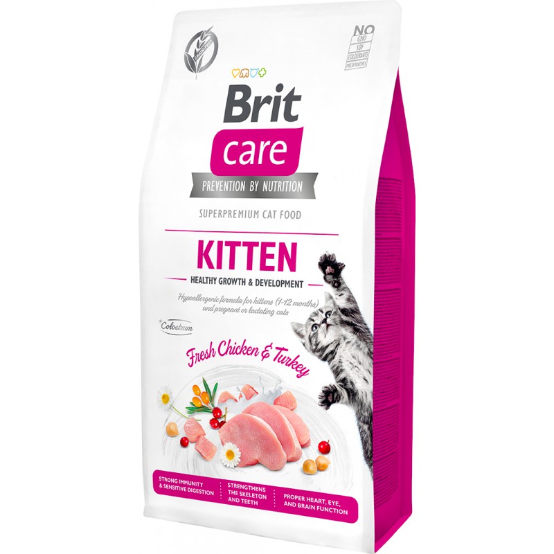 CARE CAT KÄTZCHEN AYAM & KALKUN 7kg - BRIT