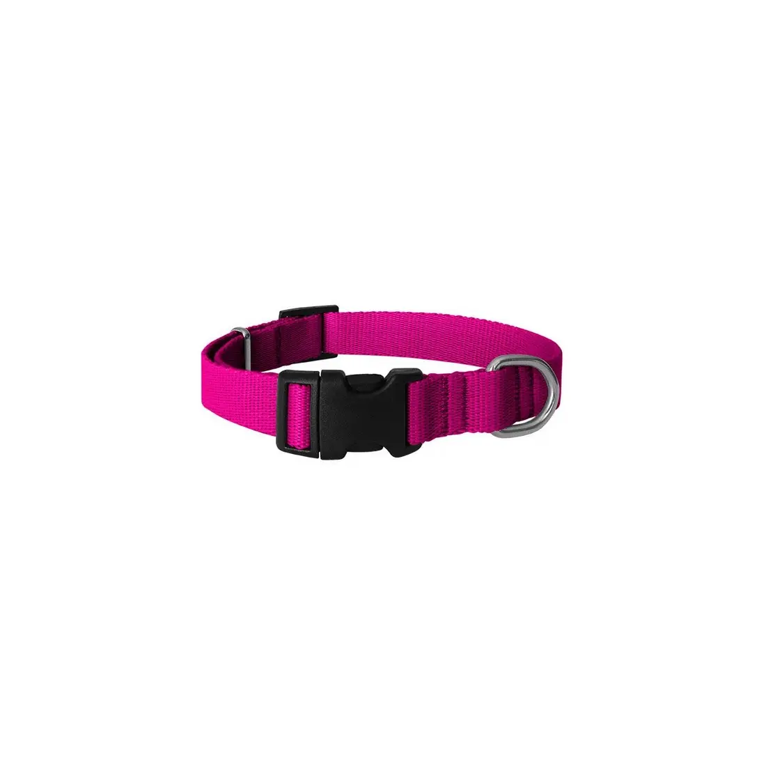 Collare regolabile liscio 10 - Fuchsia - CHABA
