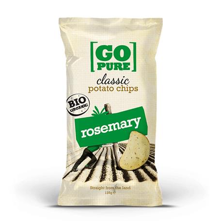 BIO bezlepkové rozmarýnové lupínky 125 g GO PURE