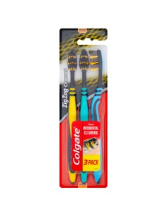 COLGATE ZIG ZAG PLUS UHLÍKOVÝ ZUBNÍ KARTÁČEK MEDIUM