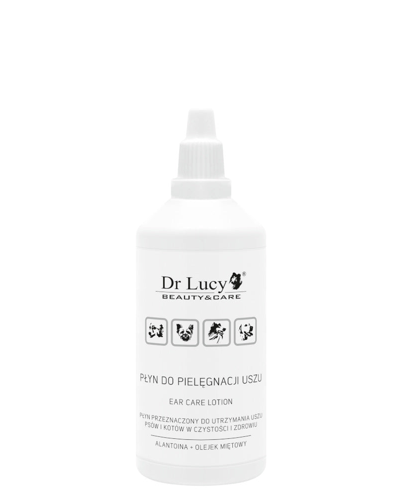 Ohrenpflege-Fluid hilft, die Ohren Ihres Hundes gesund und sauber zu halten 100 ml - DR LUCY