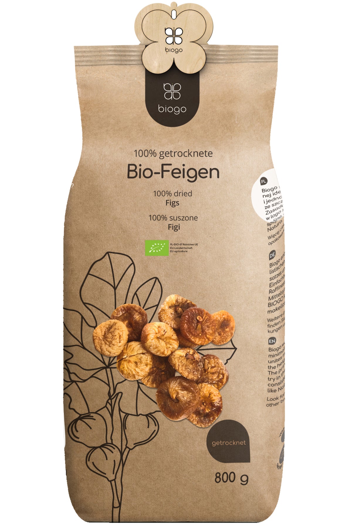 Getrocknete Feigen bio 800 g BIOGO