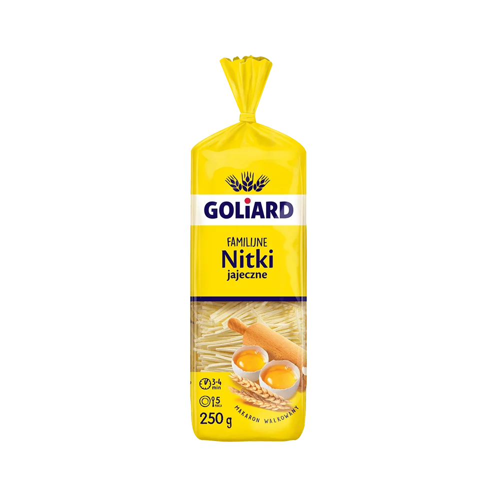 GOLIARD ROLLED NINE PASTA 250 G