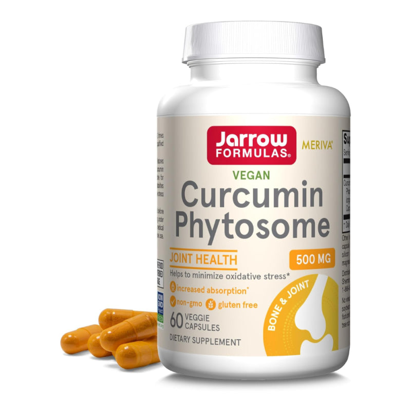 Curcumin Phytosomemeriva Kurkuma 60 Capsules JARROW FORMELS