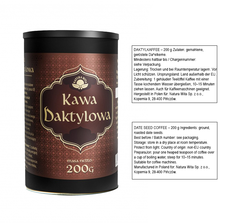 NATURA-WITA Dadelkaffe 200g