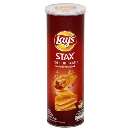 Lays Stax Het Chili Bläckfisk 105 g