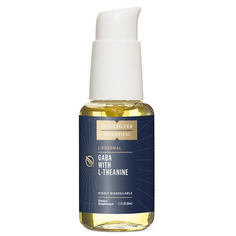 Liposomální GABA s L-theaninem 50 ml QUICKSILVER SCIENTIFIC