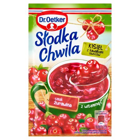 DR.OETKER SWEET MOMENT JILLEL DENGAN POTONGAN BUAH RASA CRANBERRY 32,5 G