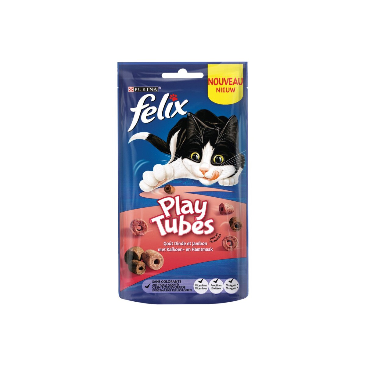 Play Tubes Kuřecí játra 50g - FELIX