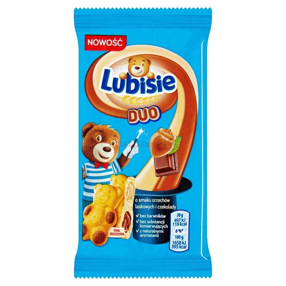 Lubisie Čokoládovo-oříškové Mondelez 30g