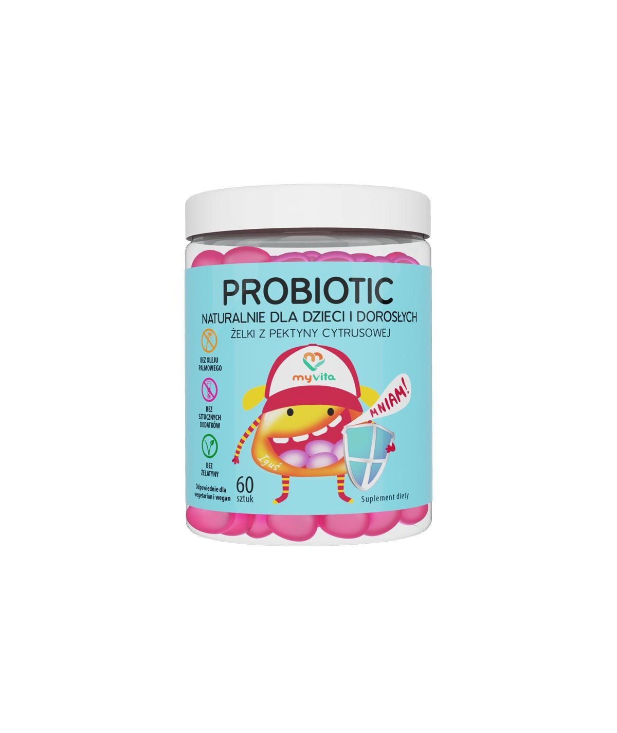 Zitruspektin probiotické želé 60 ks - MYVITA