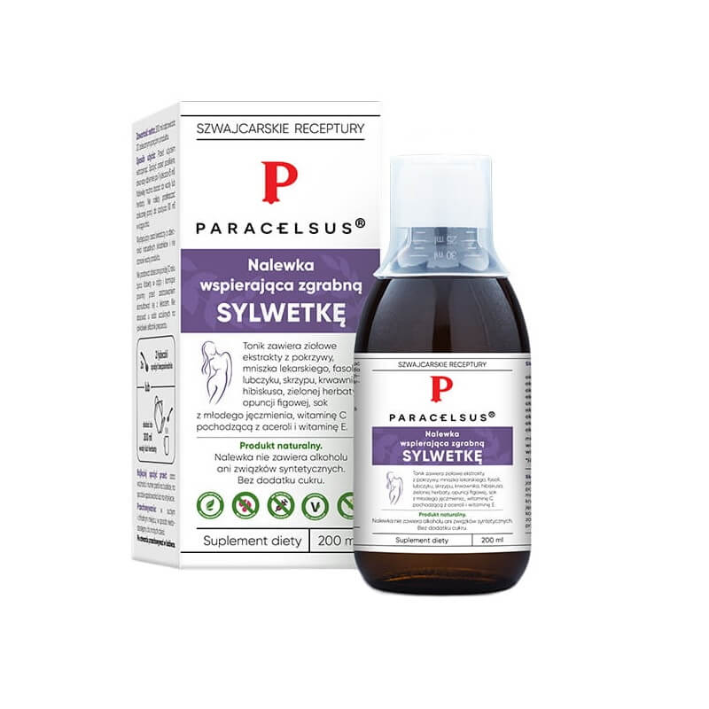 Rượu thuốc Paracelsus hỗ trợ vóc dáng cân đối 200ml PHARMATICA