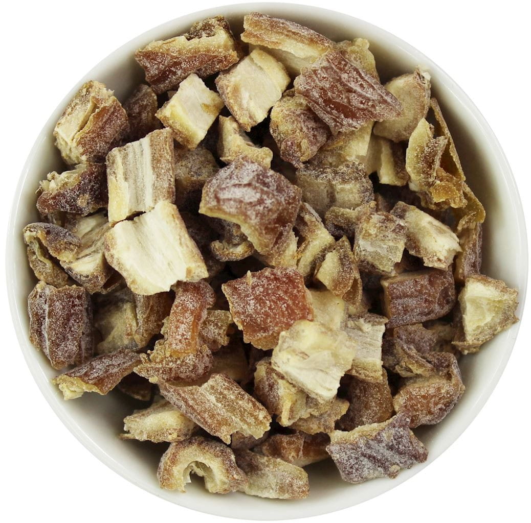 Datle bez pecek, sušené kostky (8x10 mm) BIO (surovina) (4 kg)