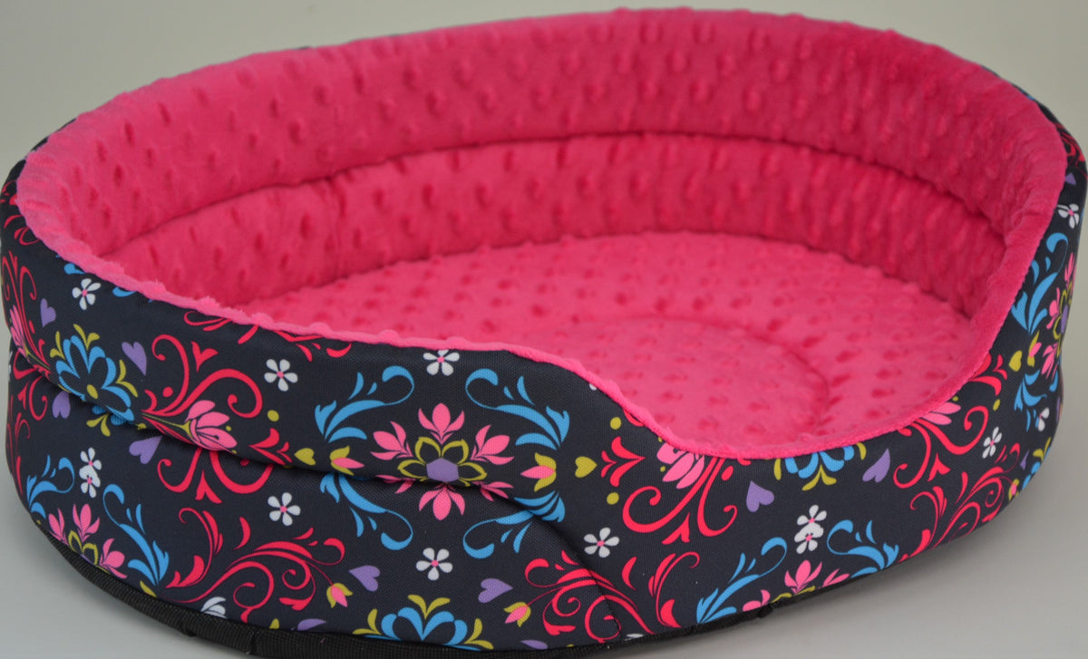 BETT OVAL MINKY Nr. 4 58x48 Łowicz rosa - VIK