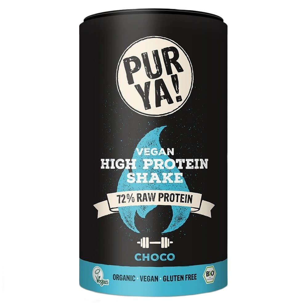 Proteinový práškový nápoj s čokoládovou příchutí BIO 550g - PUR YA!