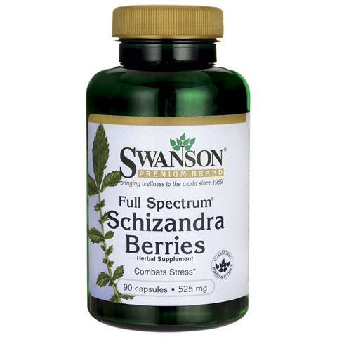 Schizandra-Beeren 525 mg Schizandra-Beeren 90 Kapseln von SWANSON