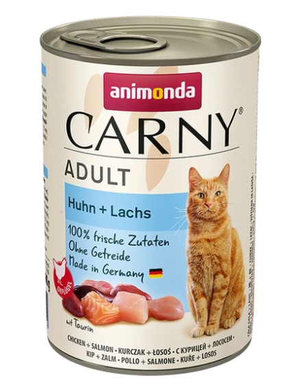 Carny Adult Dose Huhn und Lachs 400 g - ANIMONDA