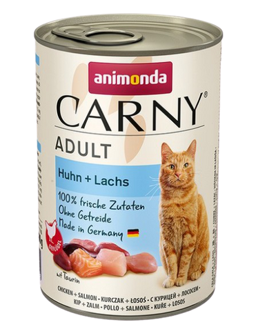 Carny Adult Dose Huhn und Lachs 400 g - ANIMONDA