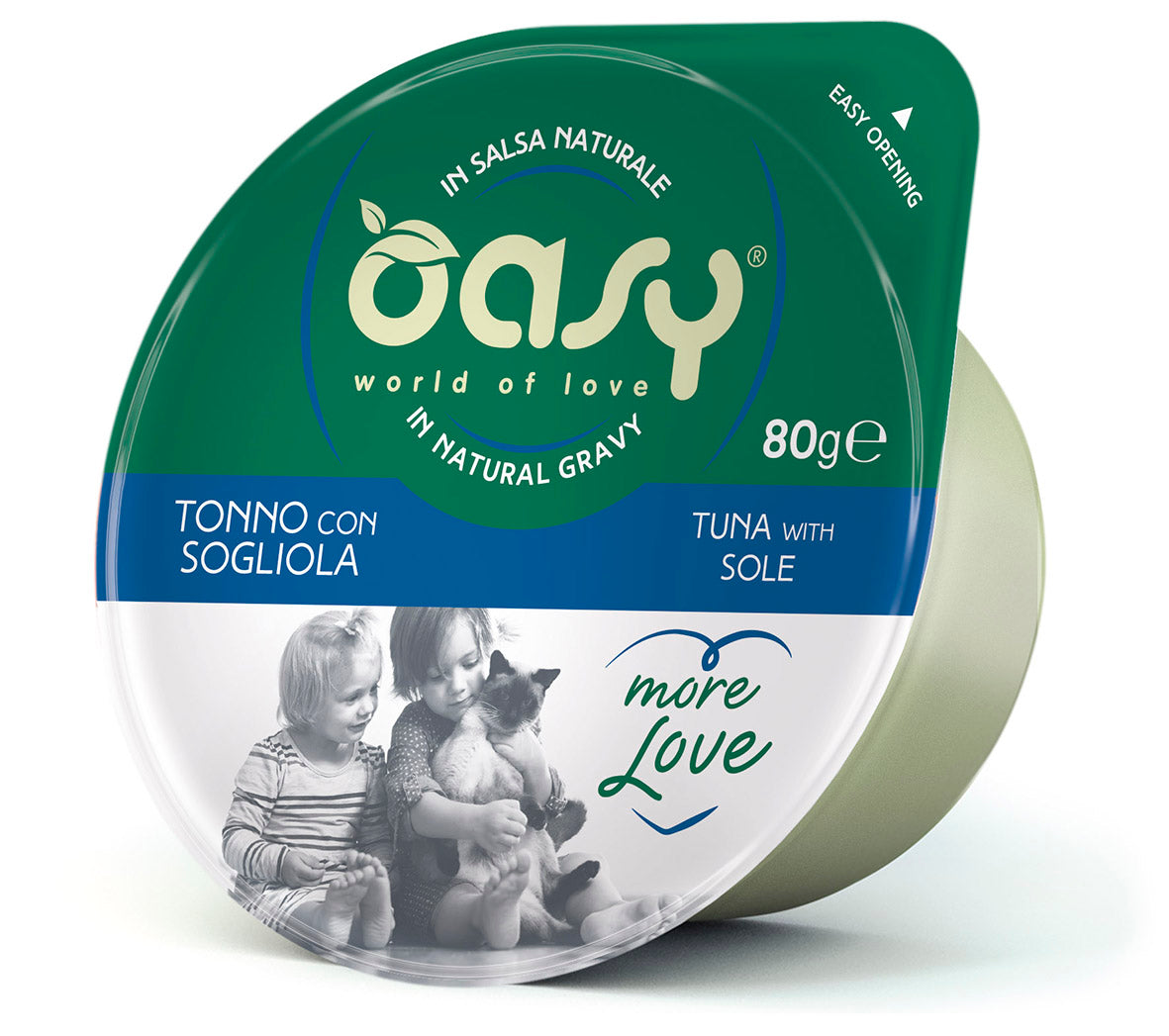 MORE LOVE Cup Thunfisch mit Salz 70 g - OASY