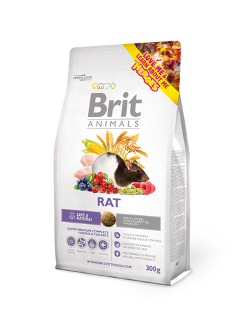 TIERE RATTE KOMPLETT 300g - BRIT