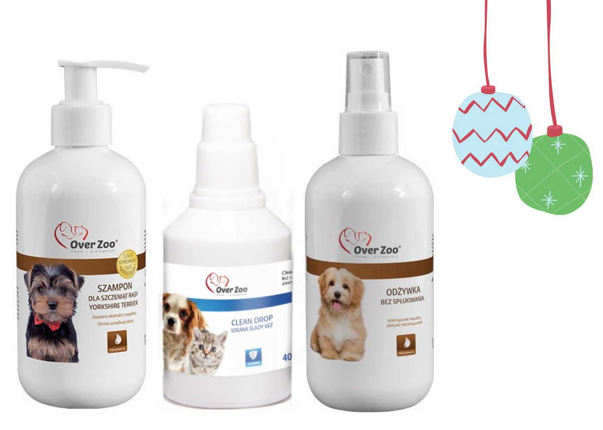 KIT FÜR YORKSHIRE TERRIER WELPEN + CLEAN DROP - OVERZOO