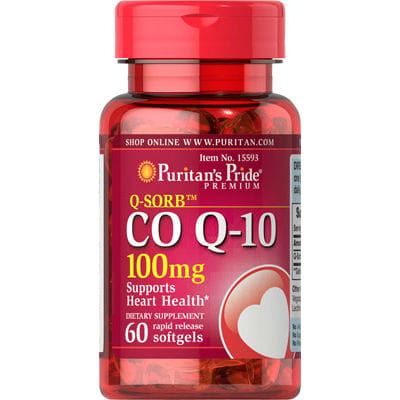 Koenzim Q10 100 mg pro Q10 60 Kapsul PURITAN'S PRIDE