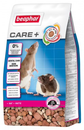 CARE+ RAT 250G - Futter für Ratten - BEAPHAR