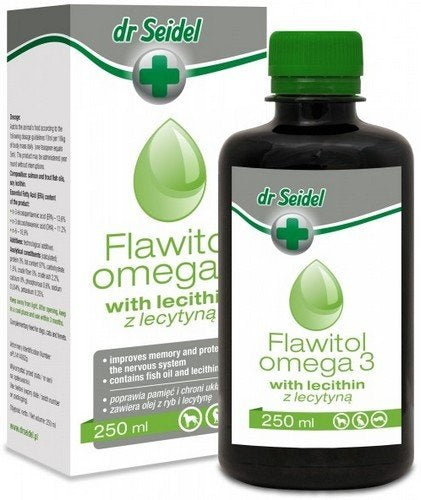 OMEGA 3 mit LECITHIN stärkt die Abwehrkräfte des Körpers 250ml - FLAWITOL