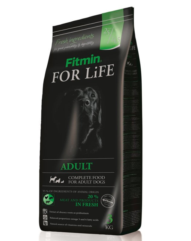 dog For Life Adult 3kg - FITMIN