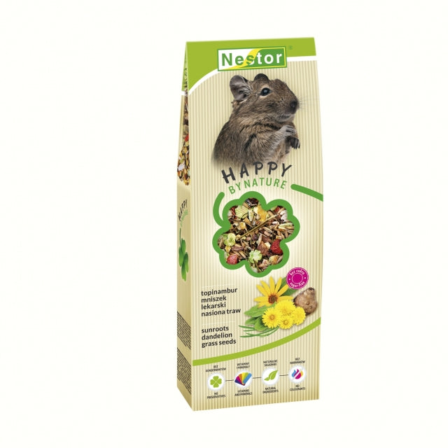 Futter für Degus mit Topinambur, Löwenzahn und Grassamen 700ml [700-GKS] - NESTOR