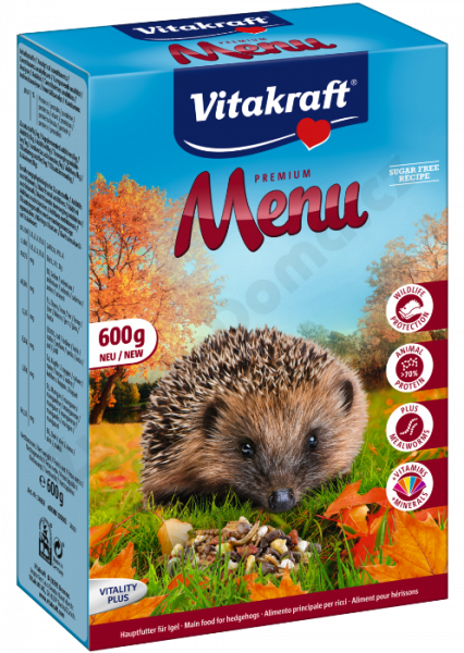 MENU Trockenfutter für Igel 600g - VITAKRAFT