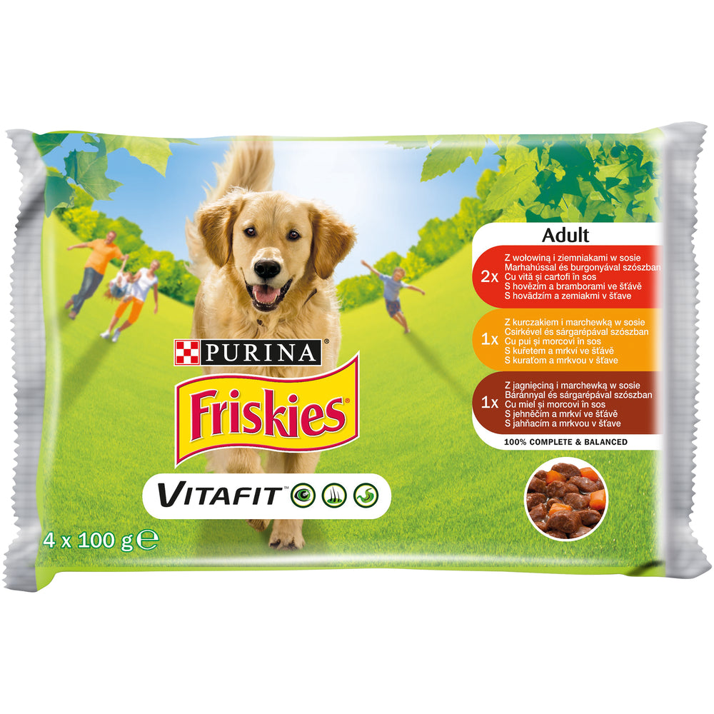 ADULT Fleisch (4x100g) - FRISKIES