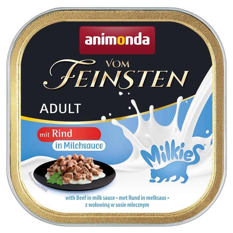 Vom Feinsten Adult Rindergericht in Milchsauce 100g - ANIMONDA