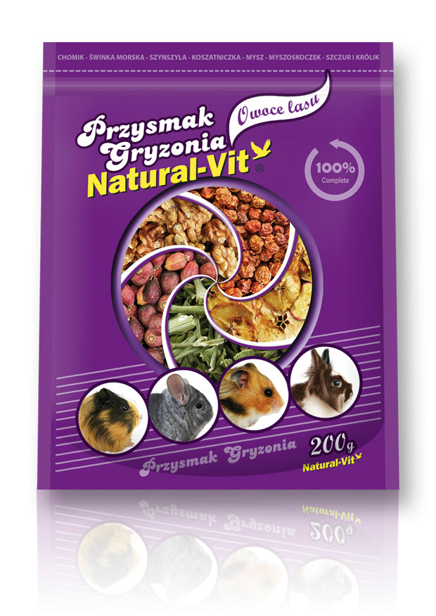 Nagetier Delikatesse Waldfrüchte 200g - NATÜRLICHE VIT