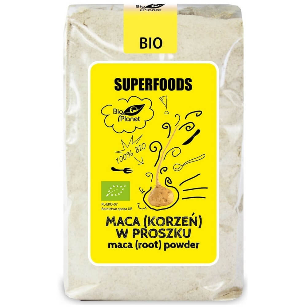 Maca (Raiz) em Pó BIO 400 g - BIO PLANET