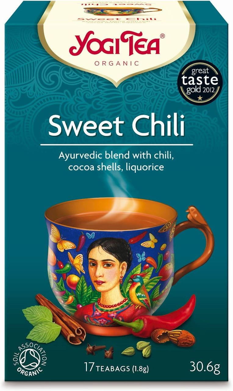 Sladký chilský čaj BIO (17 x 18 g) - YOGI TEA