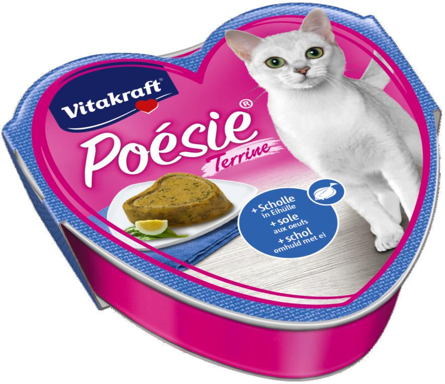 POESIE OMLET Flunder 85g / Katze - VITAKRAFT