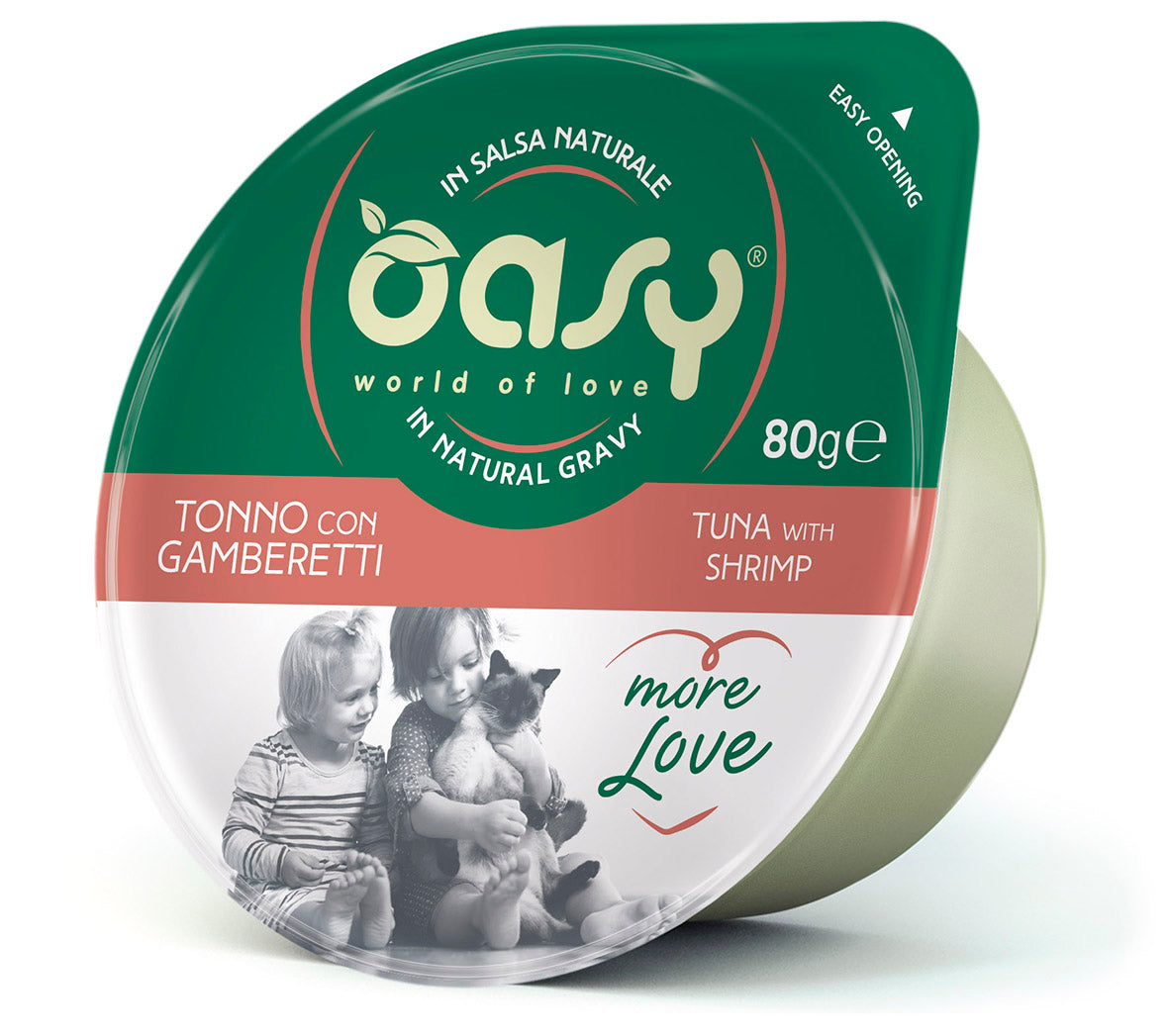 MORE LOVE Cup Thunfisch mit Garnelen 70 g - OASY