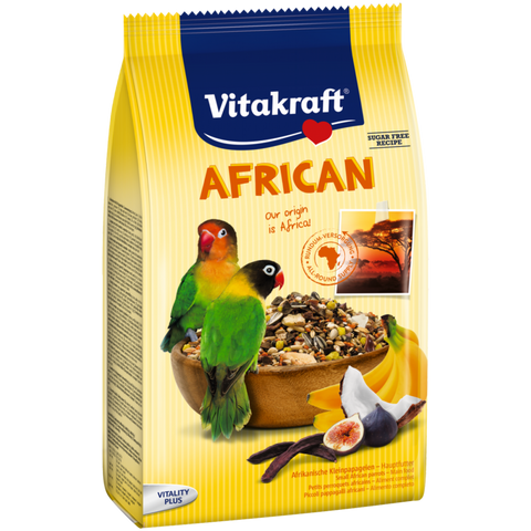 AFRIKANISCHES Futter für afrikanische Papageien 750 g - VITAKRAFT