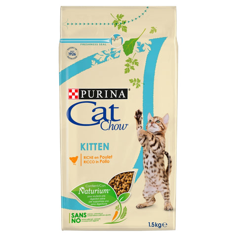 CAT CHOW KITTEN Reich an Huhn 1,5 kg - PURINA