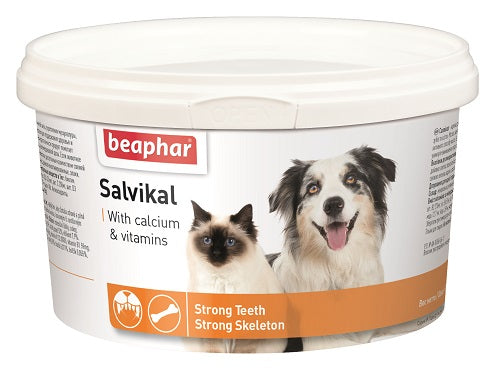 SALVIKAL 250G - Mineralstoff- und Vitaminpräparat mit Hefezusatz für Hunde und Katzen - BEAPHAR