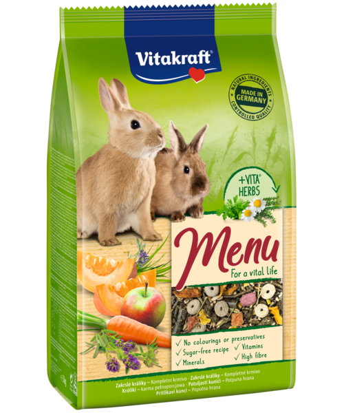 MENU VITAL 3kg Kaninchenfutter - VITAKRAFT